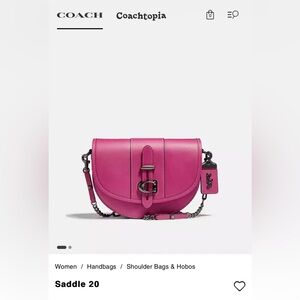 Coach Crossbody Leather Bag